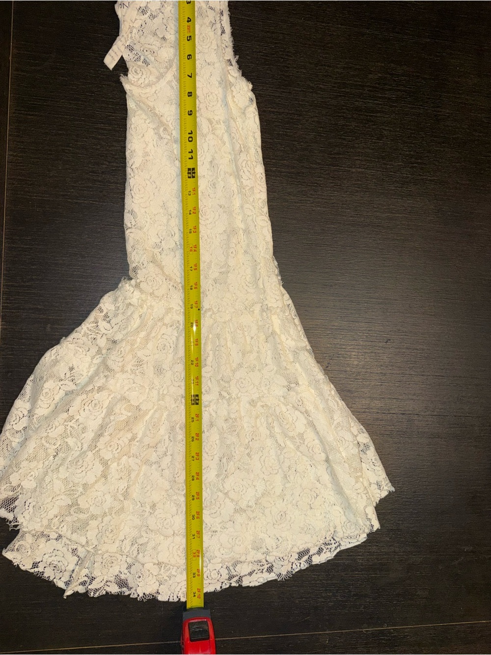 Free People White Lace Mini Dress - Picture 7 of 8